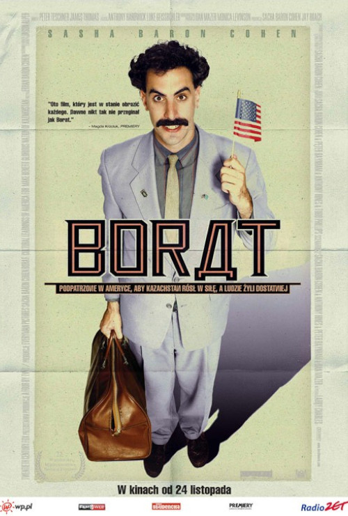 Borat: Podpatrzone w Ameryce, aby Kazachstan rósł w siłę, a ludzie żyli dostatniej